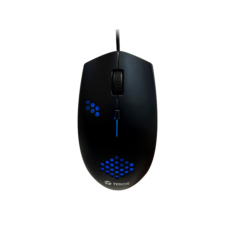 Kit Gamer TEROS TE-4063N, 4 en 1, Teclado + Mouse + Headset + Mousepad - Achorao