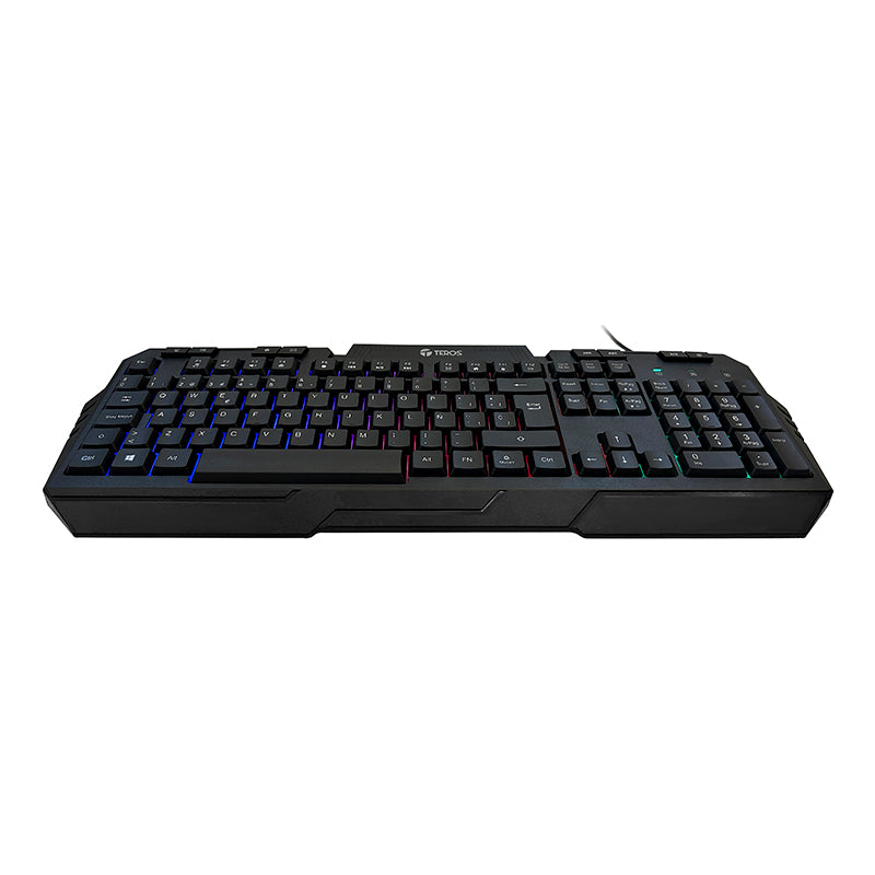 Kit Gamer TEROS TE-4063N, 4 en 1, Teclado + Mouse + Headset + Mousepad - Achorao