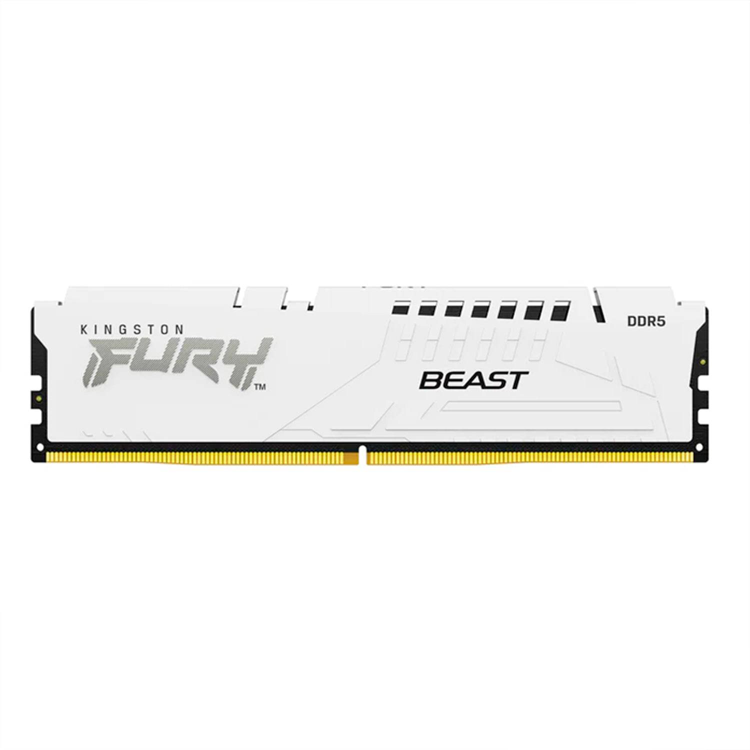 Memoria RAM Kingston Fury Beast White EXPO, 16GB DDR5-5200MHz