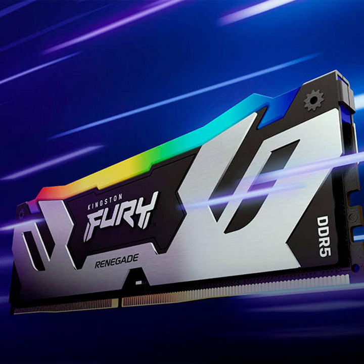 Memoria Kingston Fury Renegade 32GB DDR5-6000MHz PC5-48000, CL32, 1.35V 288-Pin, RGB, DIMM - Achorao
