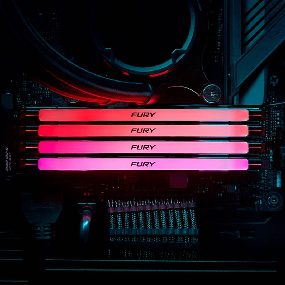 Memoria Kingston Fury Renegade 32GB DDR5-6000MHz PC5-48000, CL32, 1.35V 288-Pin, RGB, DIMM - Achorao
