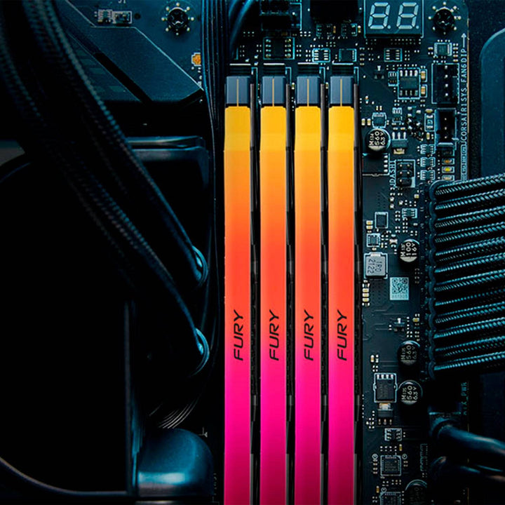 Memoria Kingston Fury Renegade 32GB DDR5-6000MHz PC5-48000, CL32, 1.35V 288-Pin, RGB, DIMM - Achorao