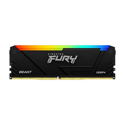 Memoria RAM Kingston Fury Beast 16GB DDR4 3200MHZ RGB - Achorao