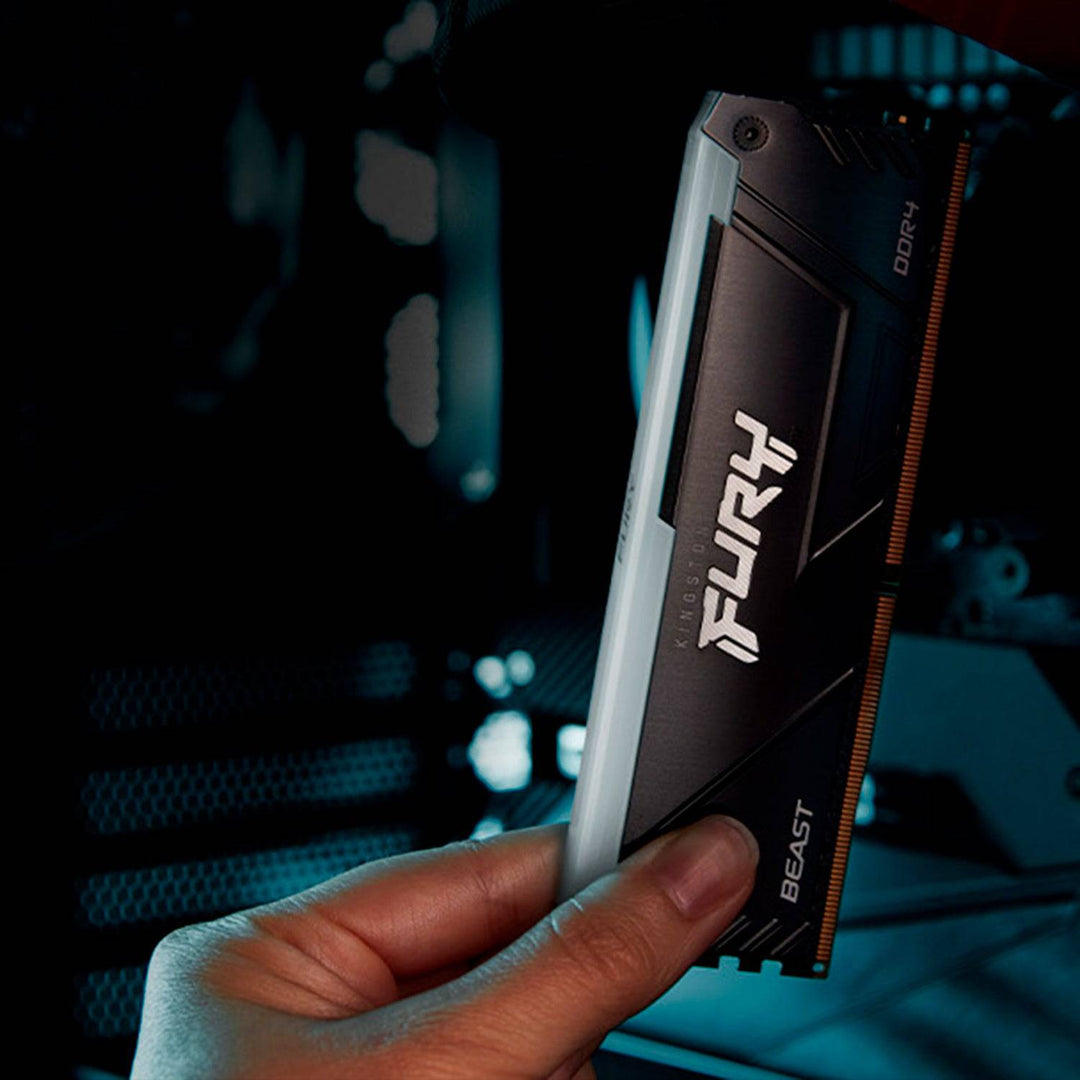 Memoria RAM Kingston Fury Beast 16GB DDR4 3200MHZ RGB - Achorao