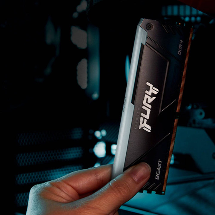 Memoria RAM Kingston Fury Beast 16GB DDR4 3200MHZ RGB - Achorao