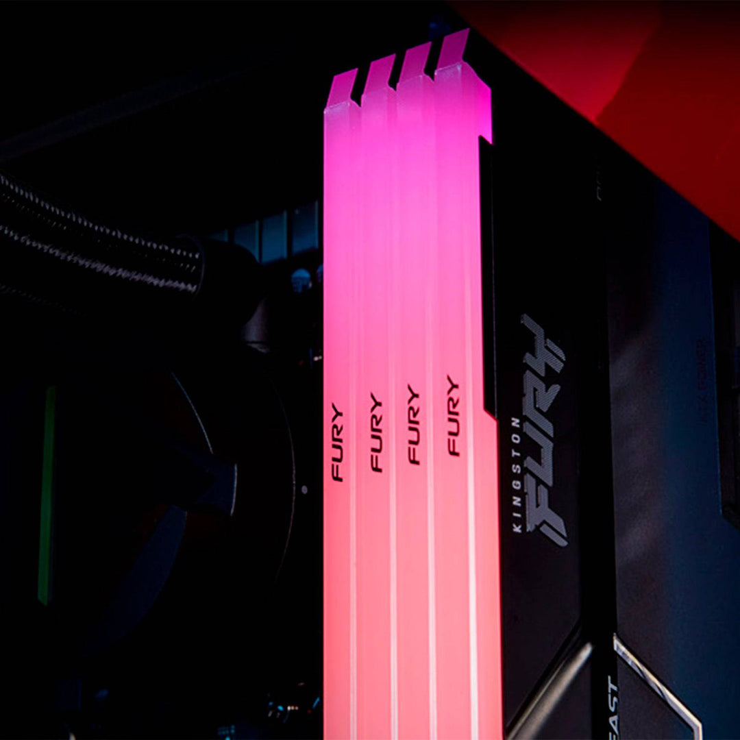 Memoria RAM Kingston Fury Beast 16GB DDR4 3200MHZ RGB - Achorao