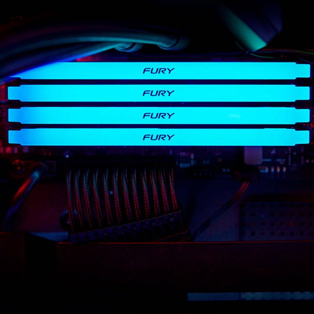 Memoria RAM Kingston Fury Beast 16GB DDR4 3200MHZ RGB - Achorao