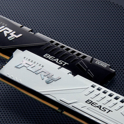 Memoria RAM KINGSTON Fury Beast, 16gb DDR5 - 5200mhz White NON-ECC - Achorao
