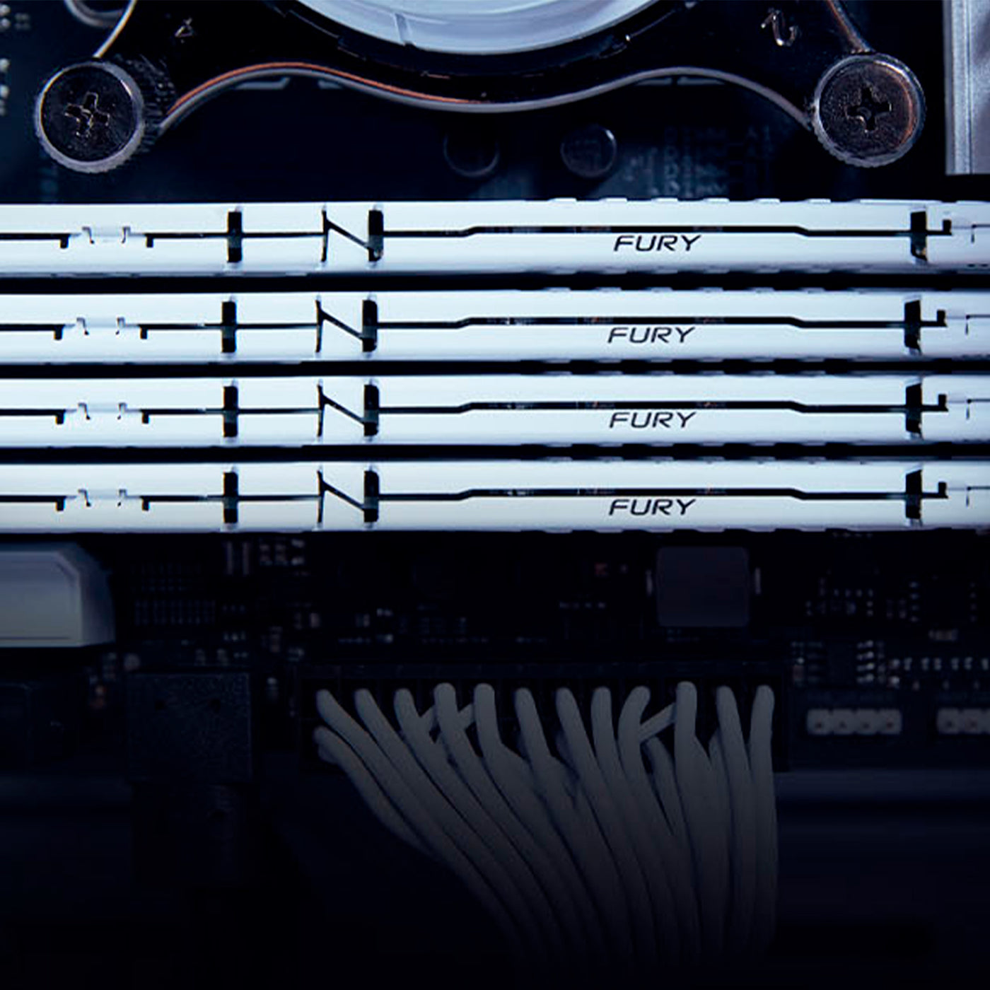 Memoria RAM KINGSTON Fury Beast, 16gb DDR5 - 5200mhz White NON-ECC - Achorao