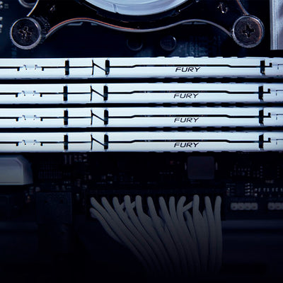 Memoria RAM KINGSTON Fury Beast, 16gb DDR5 - 5200mhz White NON-ECC - Achorao