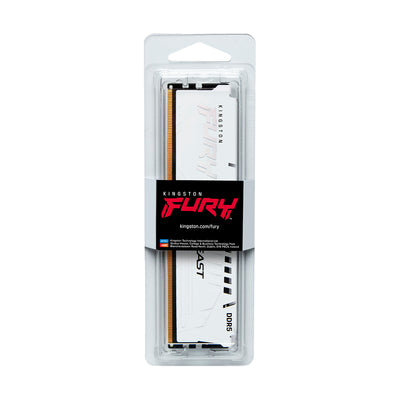 Memoria RAM KINGSTON Fury Beast, 16gb DDR5 - 5200mhz White NON-ECC - Achorao