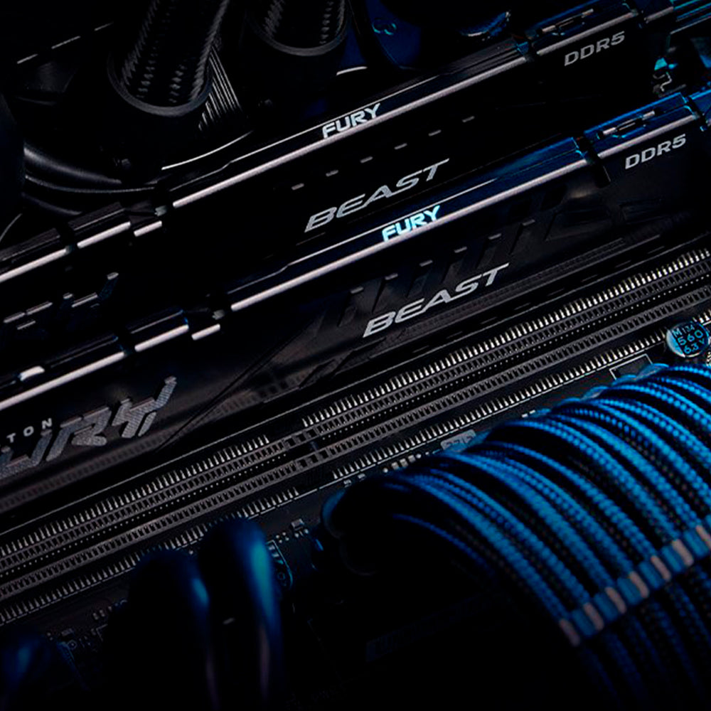 Memoria RAM KINGSTON Fury Beast, 8gb DDR5 - 5200mhz XMP 3.0 - Achorao
