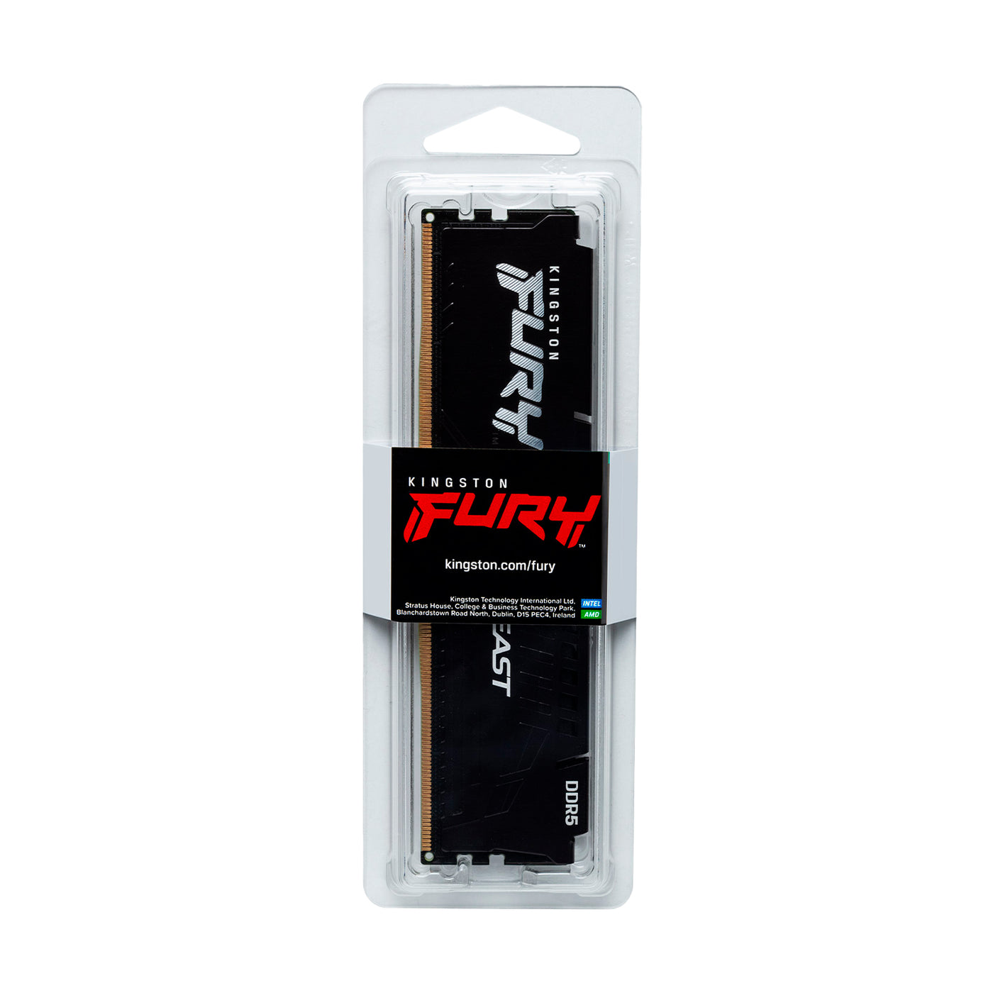 Memoria RAM KINGSTON Fury Beast, 8gb DDR5 - 5200mhz XMP 3.0 - Achorao