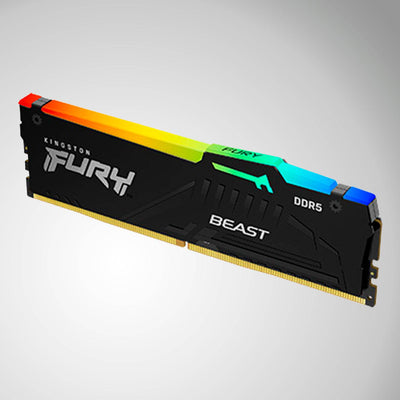 Memoria RAM Kingston Fury Beast 8GB DDR5-6000MHz (KF560C40BB-8) - Achorao