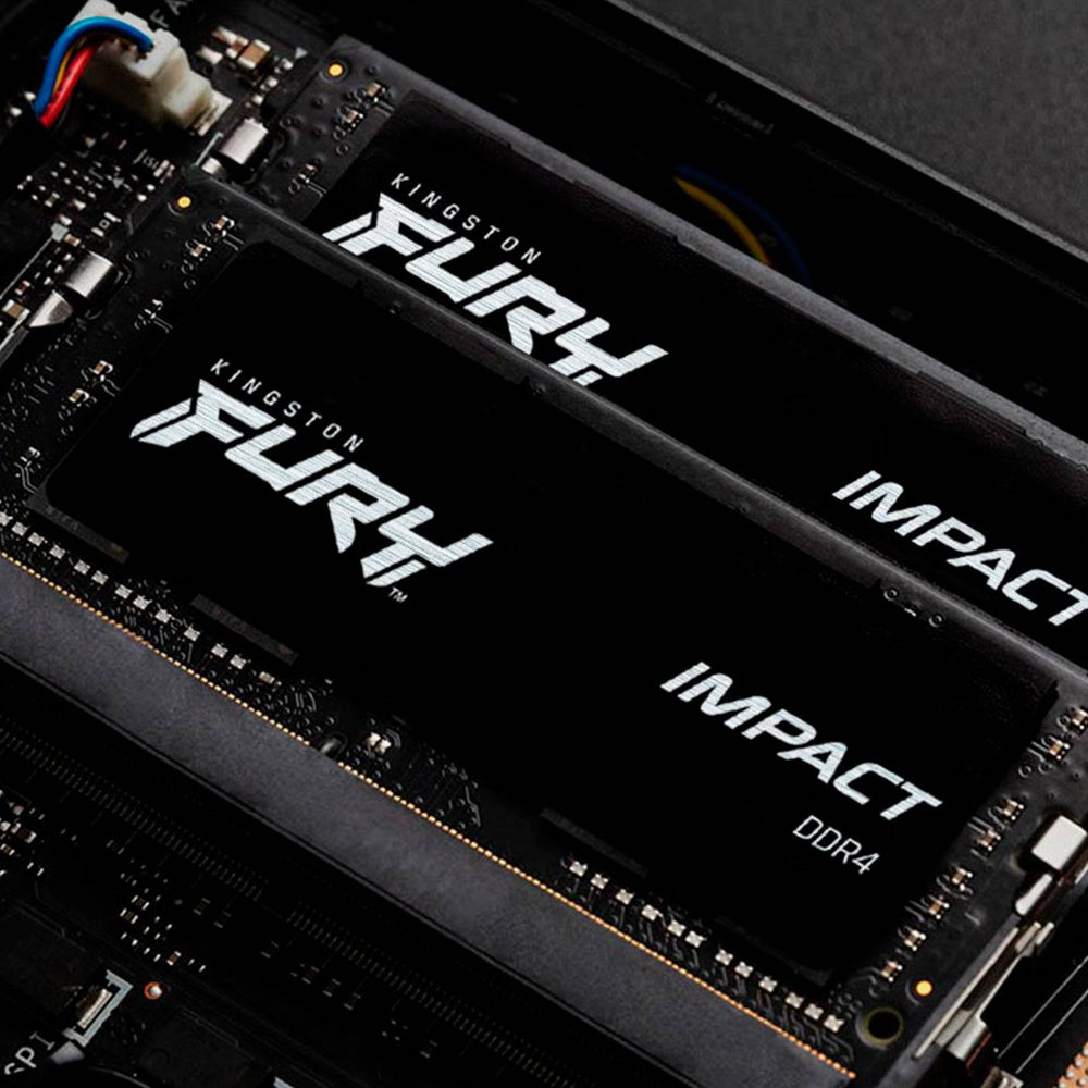 Memoria SODIMM Kingston Hyper Impact, 16GB, DDR4 3200 MHz, PC4-25600, CL20, 1.2V. - Achorao