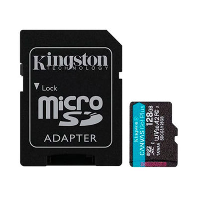 Memoria Flash microSD Kingston Canvas GO¡ Plus, 128GB con adaptador SD - Achorao