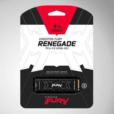 Unidad de estado sólido M.2 Kingston FURY Renegade PCIe 4.0 NVMe M.2 SSD - Achorao