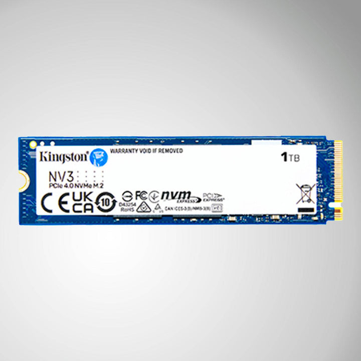 Unidad en estado solido Kingston 500GB/1000GB NV3 PCIe 4.0 NVMe M.2 SSD - Achorao