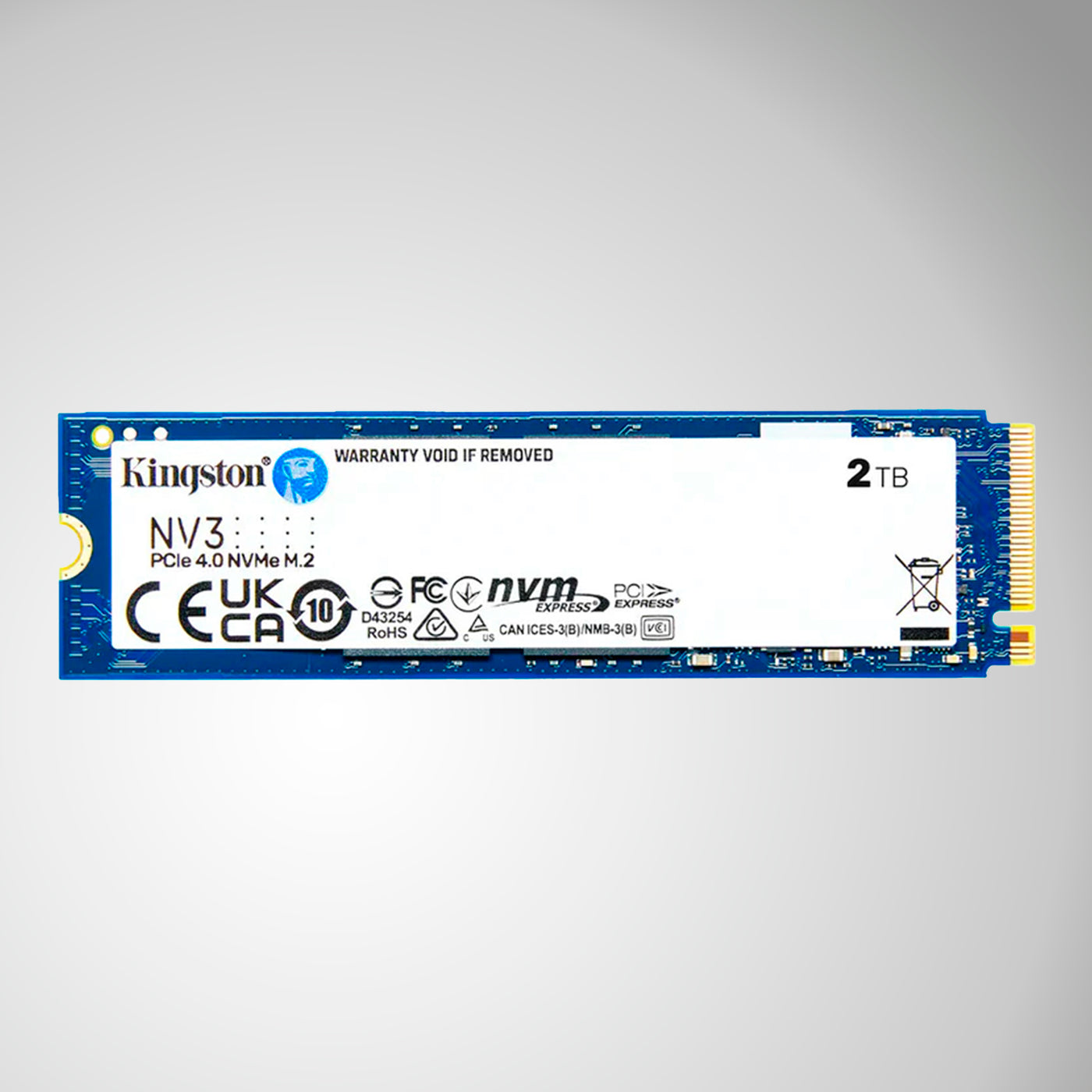Unidad en estado solido Kingston 500GB/1TB/2TB NV3 PCIe 4.0 NVMe M.2 SSD - Achorao