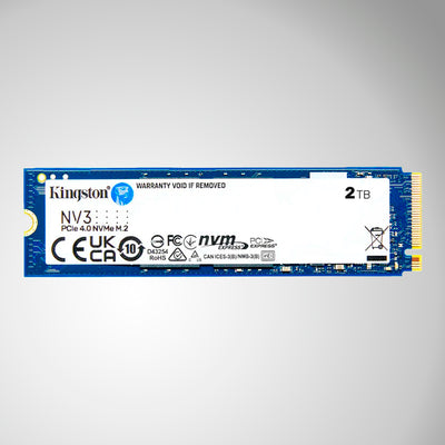 Unidad en estado solido Kingston 500GB/1TB/2TB NV3 PCIe 4.0 NVMe M.2 SSD - Achorao
