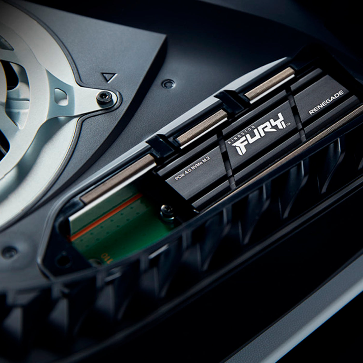 Unidad de estado sólido M.2 Kingston FURY Renegade PCIe 4.0 X4 NVMe M.2 SSD con disipador - Achorao
