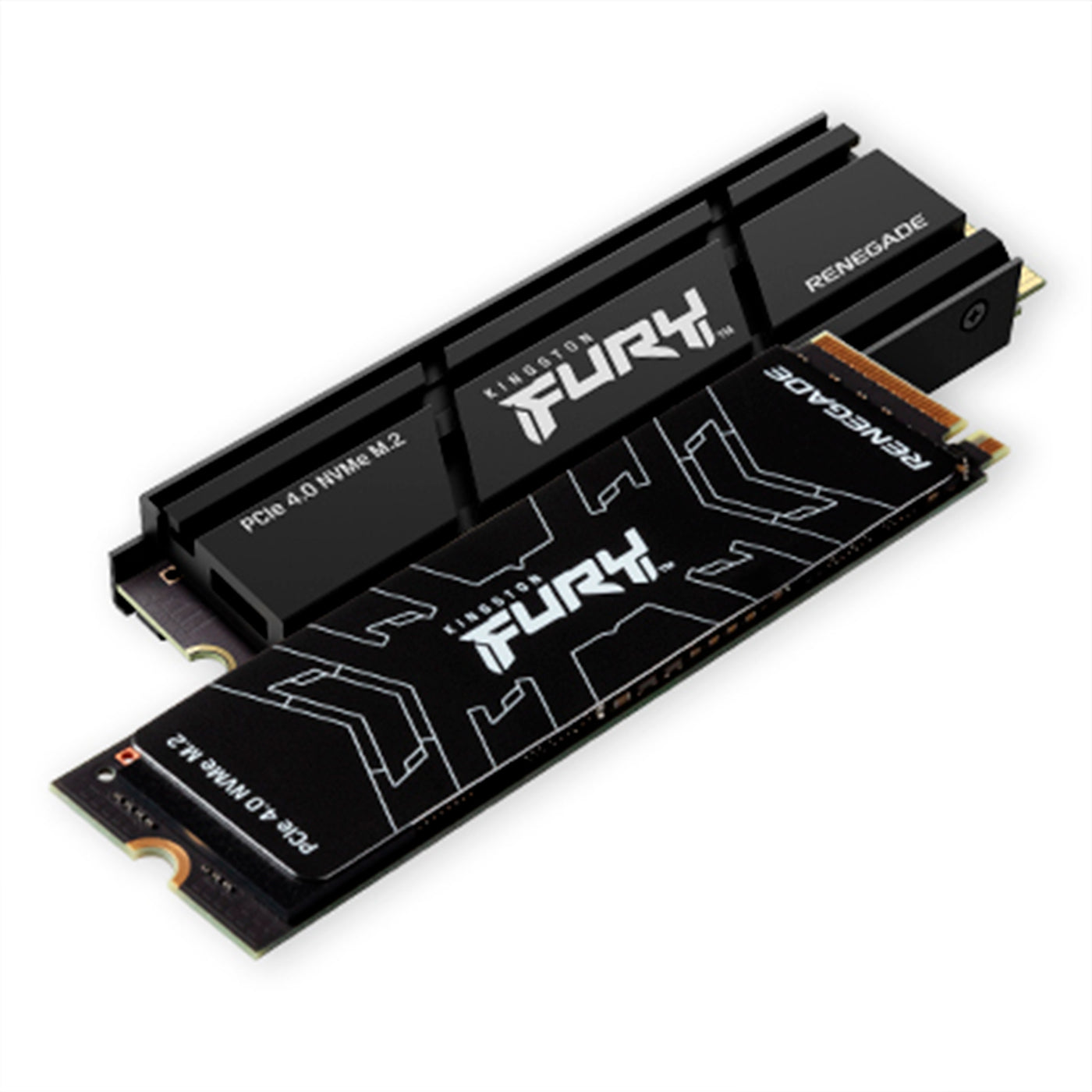 Unidad de estado sólido M.2 Kingston FURY Renegade PCIe 4.0 X4 NVMe M.2 SSD con disipador - Achorao