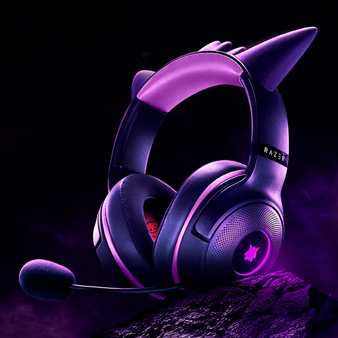 Audifonos Gamer Razer Kraken Kitty V2 USB Headset - Pokemon Gengar Edition - Achorao
