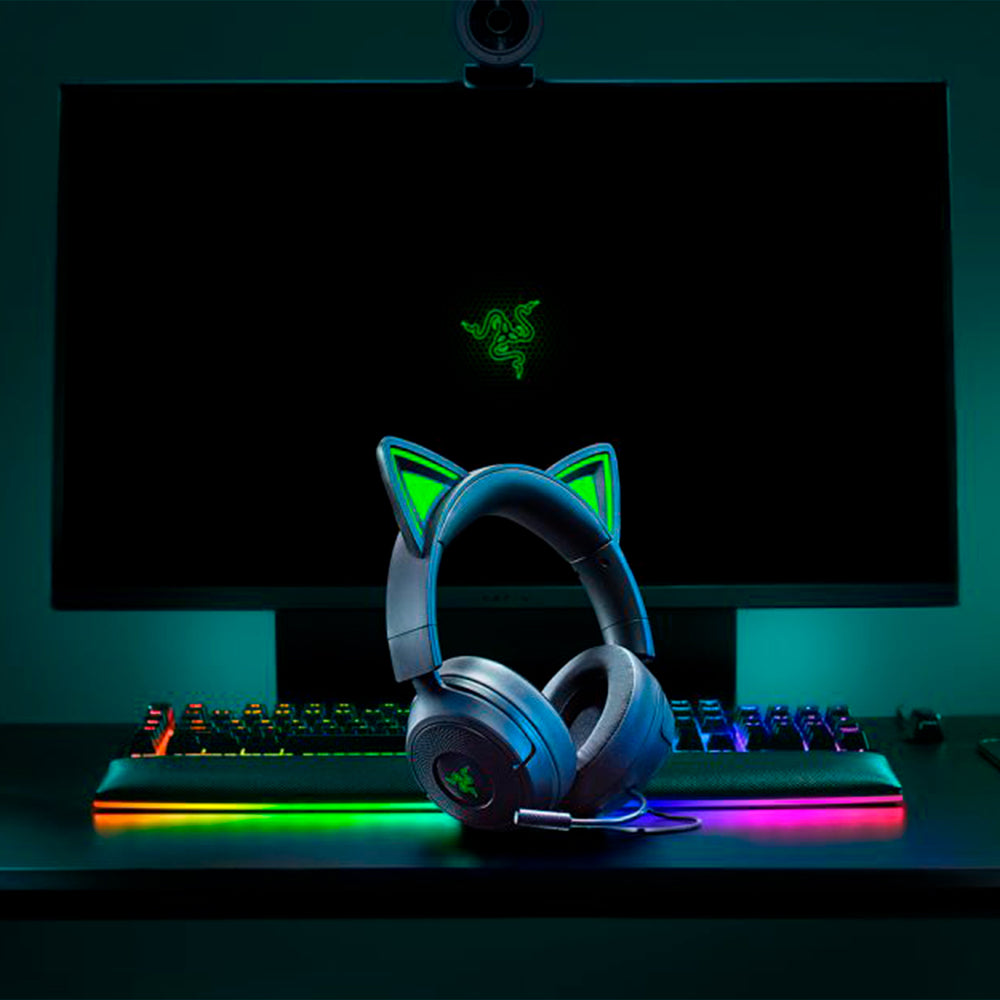 Audifonos Gamer Razer Kraken Kitty V3 X Wired Kitty - Achorao