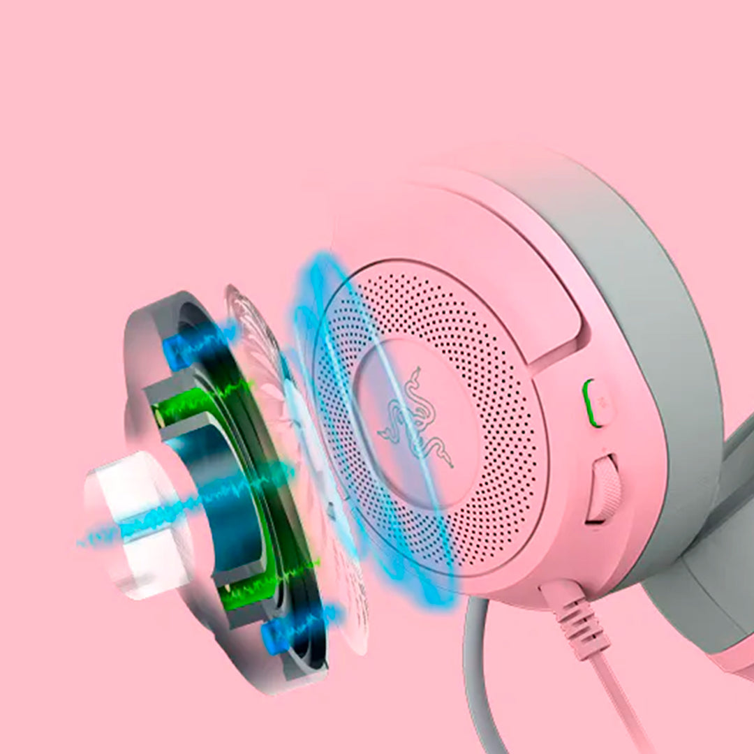 Audifonos Gamer Razer Kraken Kitty V3 X Wired Kitty - Achorao