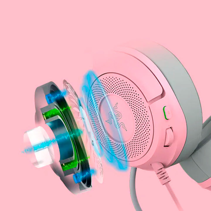 Audifonos Gamer Razer Kraken Kitty V3 X Wired Kitty - Achorao