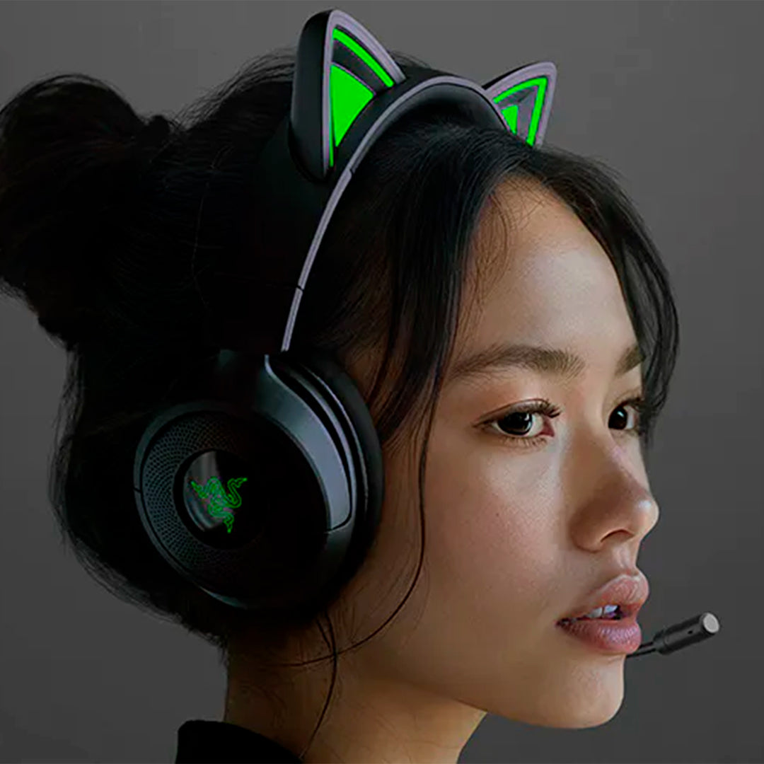 Audifonos Gamer Razer Kraken Kitty V3 X Wired Kitty - Achorao
