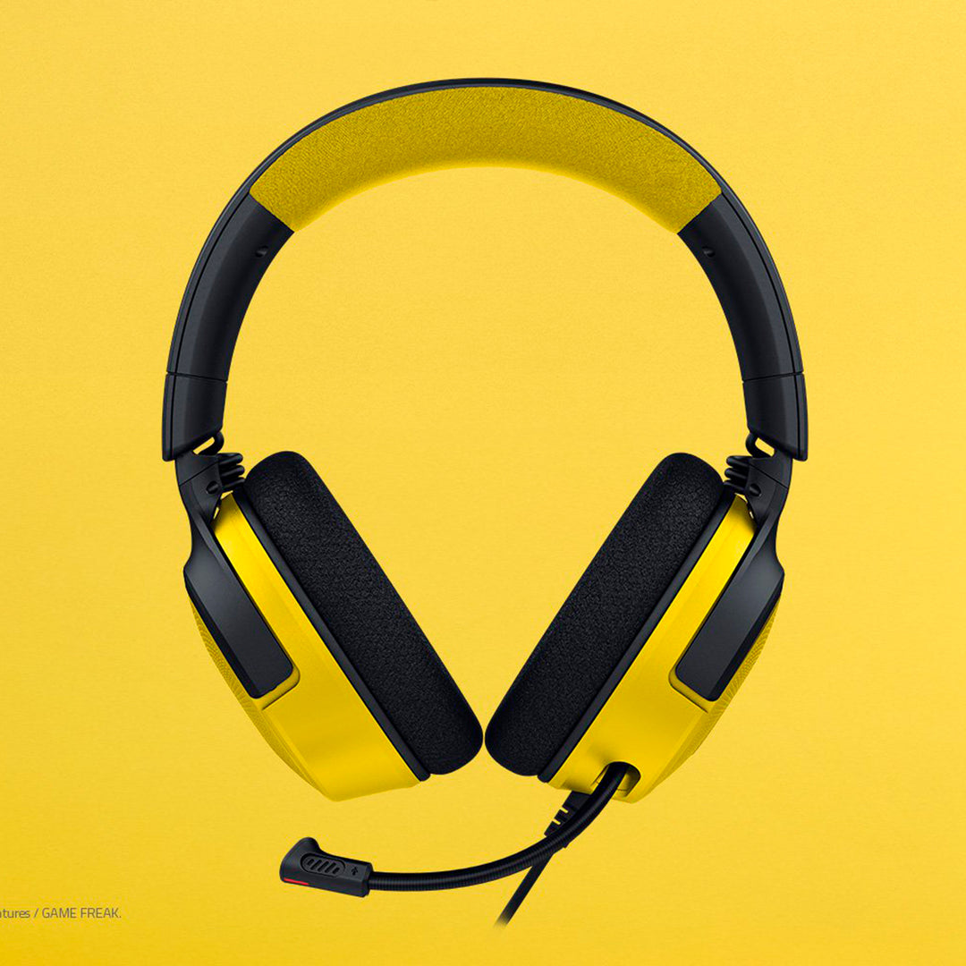 Audífono con micrófono Razer Kraken V4 X USB Pokemon Edition - Achorao