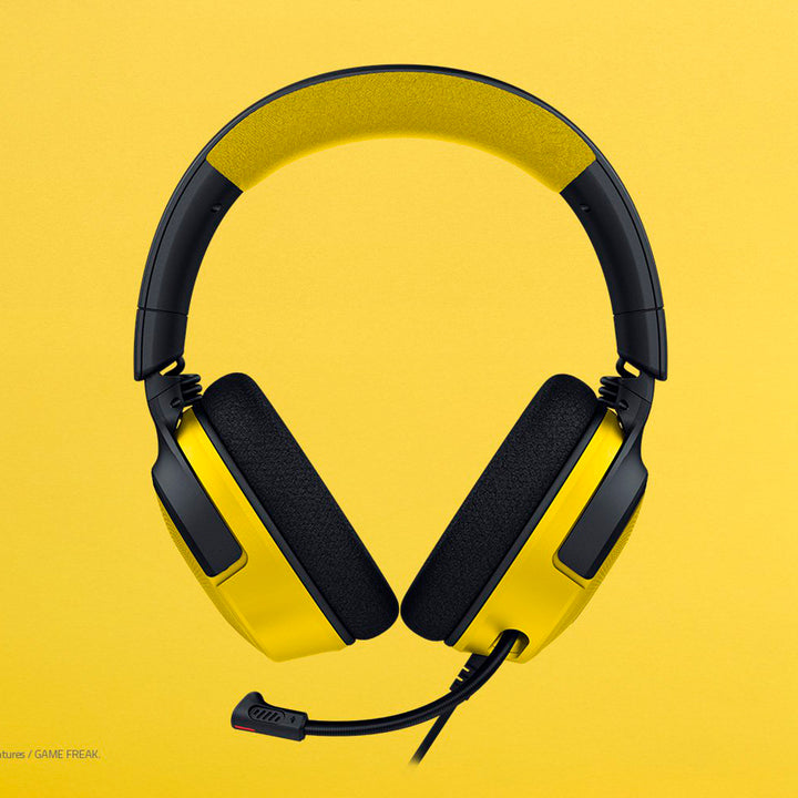 Audífono con micrófono Razer Kraken V4 X USB Pokemon Edition - Achorao