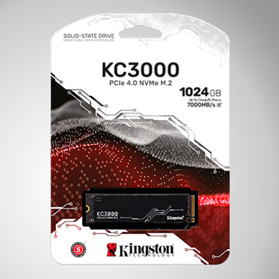 Unidad en estado solido Kingston KC3000 M.2 2280 PCIe Gen 4.0 NVMe - Achorao