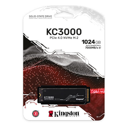 Unidad en estado solido Kingston KC3000 M.2 2280 PCIe Gen 4.0 NVMe - Achorao