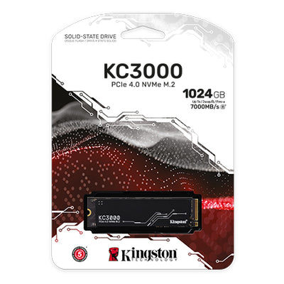Unidad en estado solido Kingston KC3000 M.2 2280 PCIe Gen 4.0 NVMe - Achorao