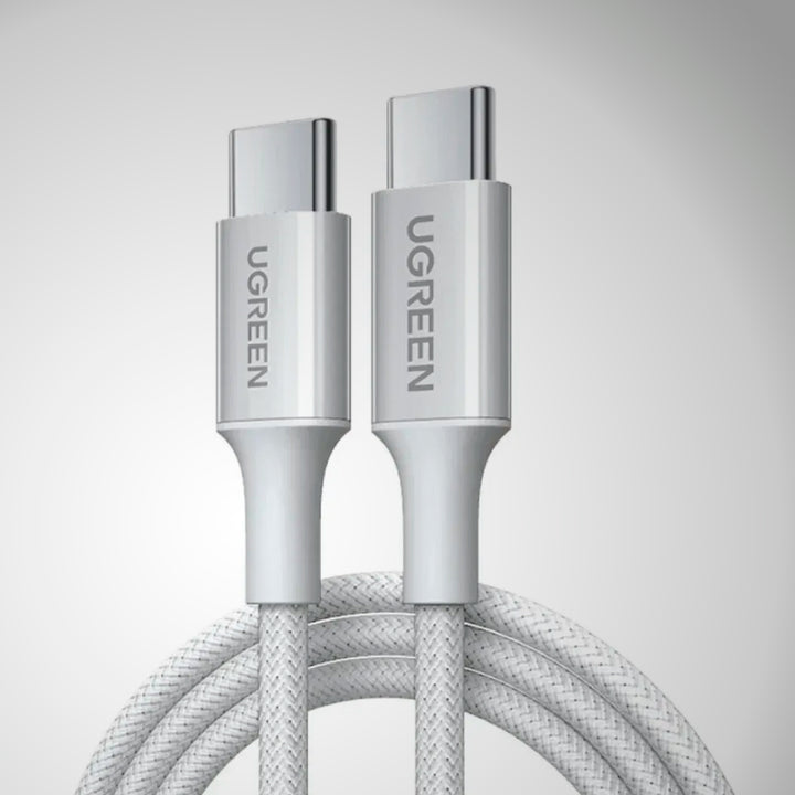 Cable de carga UGREEN 3A Tipo C a C 60W L501 Gray
