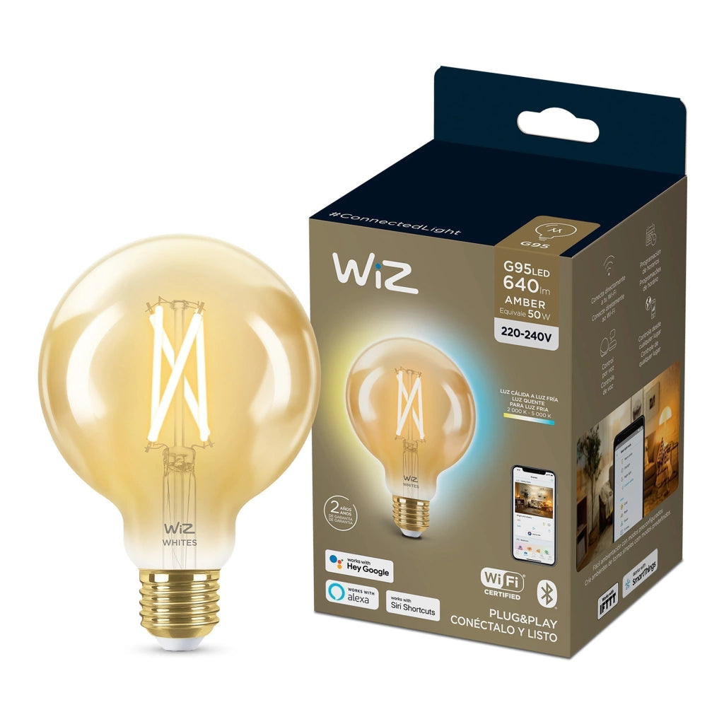 Foco Wizz WIFI TW/7W G95 AMB 220V E27 6/1PF - Achorao