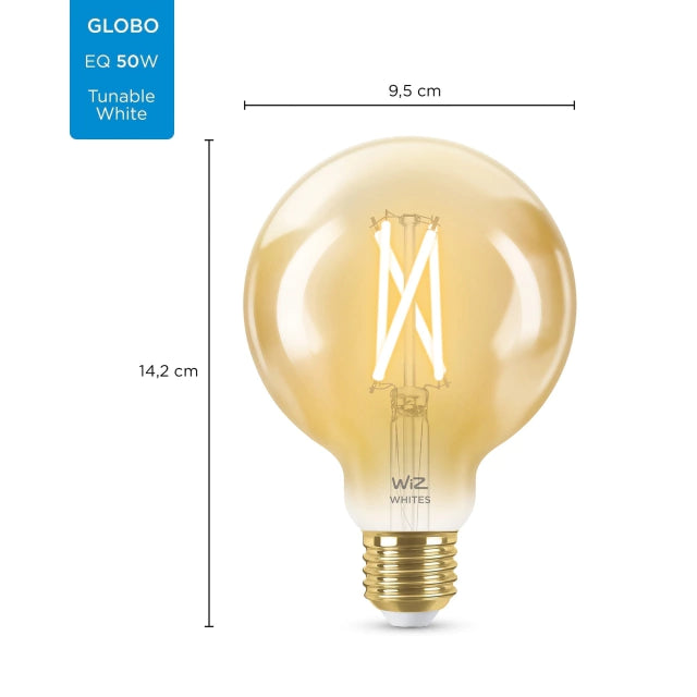 Foco Wizz WIFI TW/7W G95 AMB 220V E27 6/1PF - Achorao