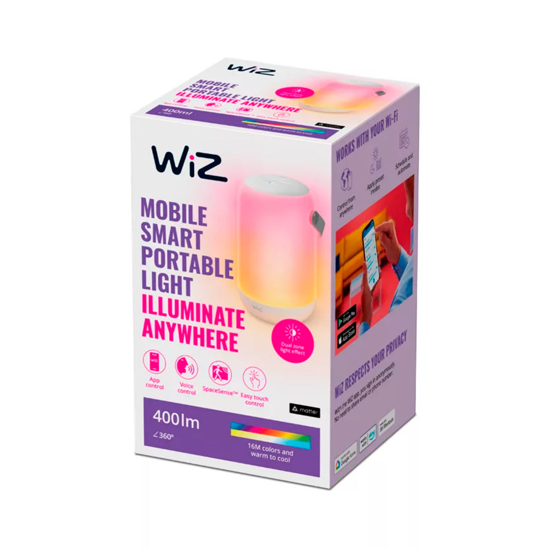 Luz inteligente portátil Wi-Fi BT UE - Achorao