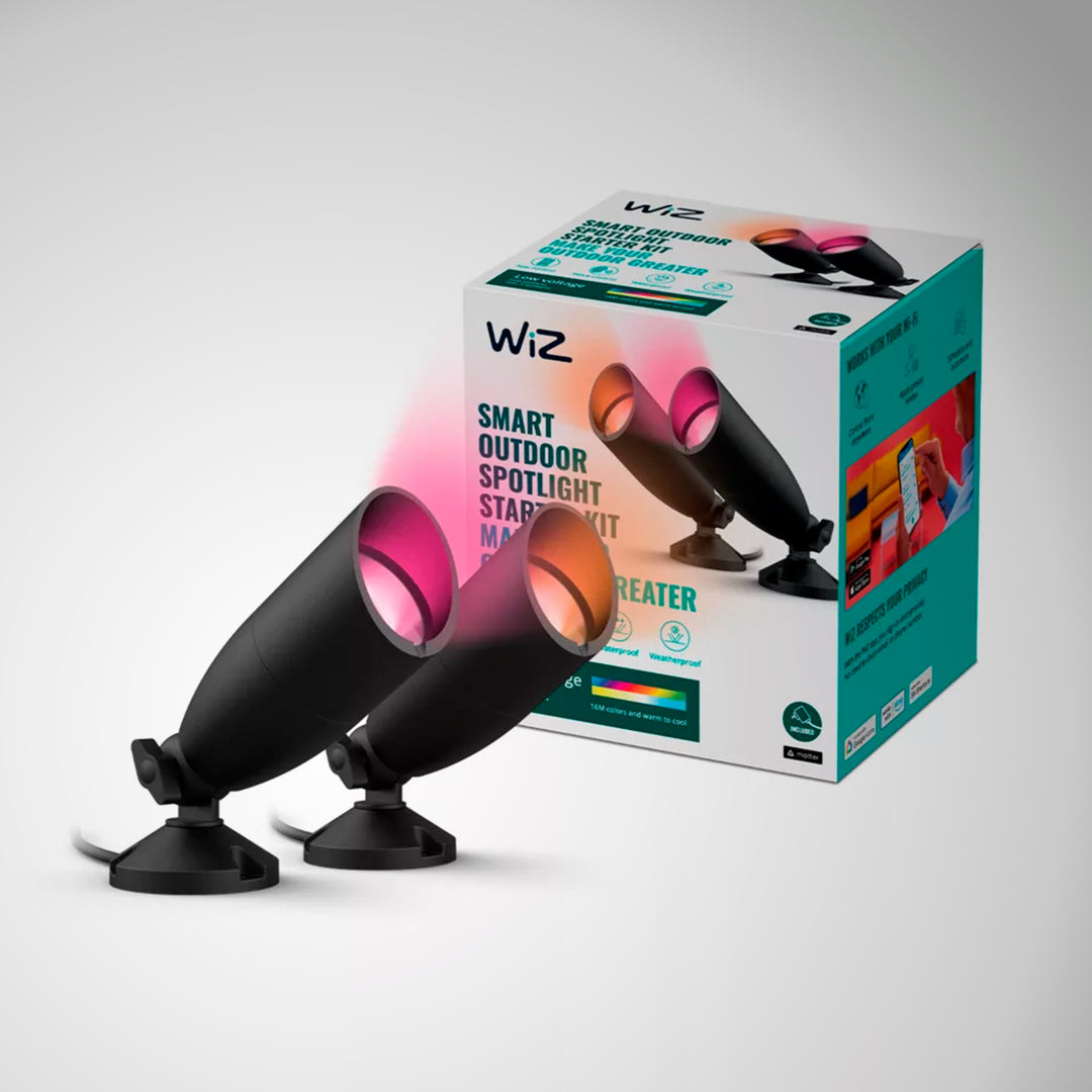 Kit de inicio de foco de suelo WiZ de 12V UE - Achorao