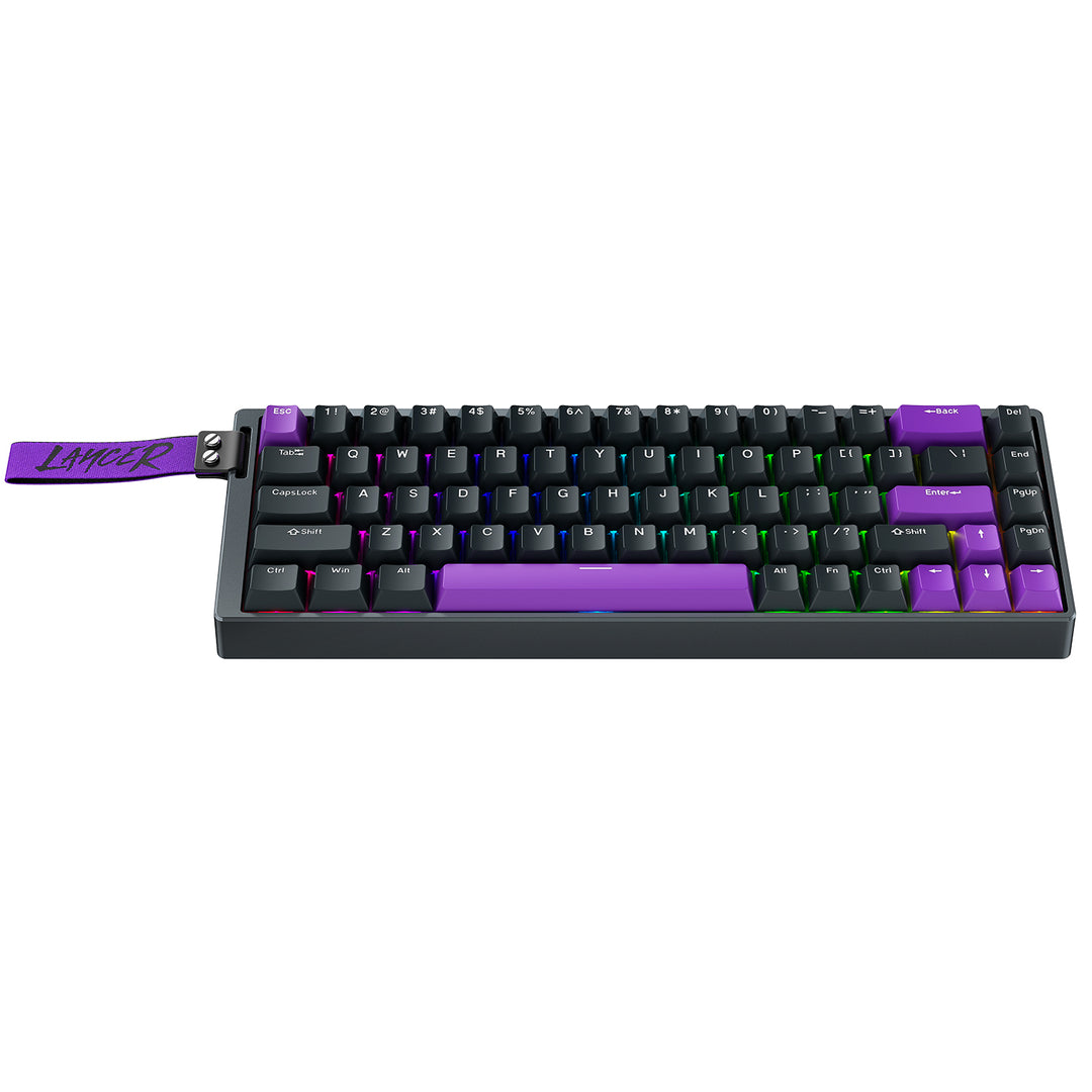 Teclado mecánico gamer MACHENIKE LANCER 68 Pro, Switch magnético, Inglés