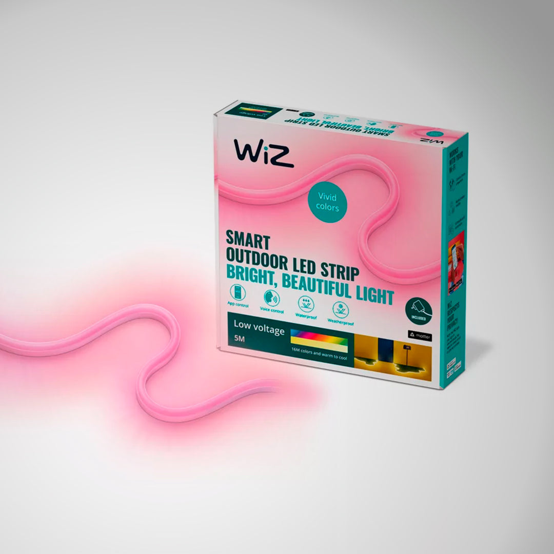 Kit de tira LED RGBW para exteriores WiZ de 5 m tipo C - Achorao