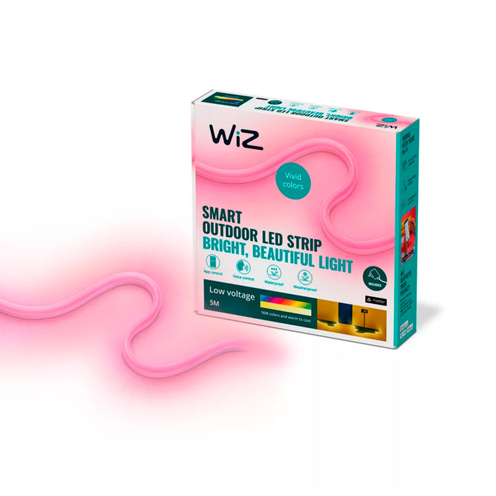 Kit de tira LED RGBW para exteriores WiZ de 5 m tipo C - Achorao