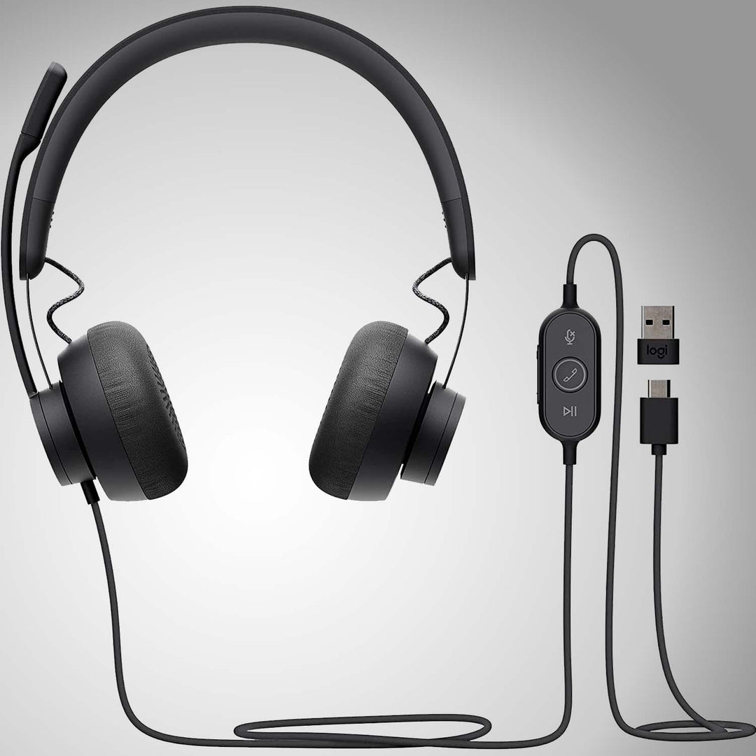 Audifonos Logitech Zone Wired Cancelación de Ruido Multimedia - Achorao