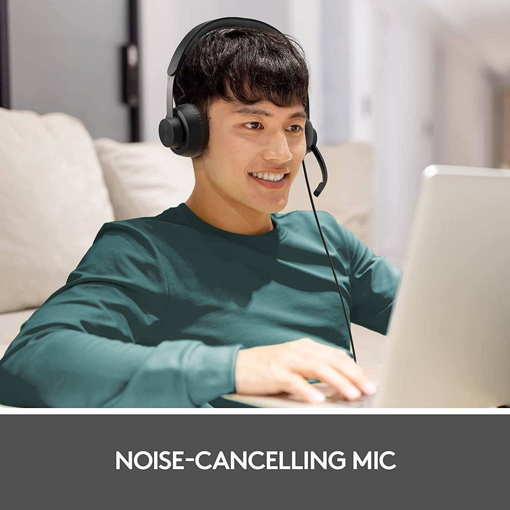 Audifonos Logitech Zone Wired Cancelación de Ruido Multimedia - Achorao