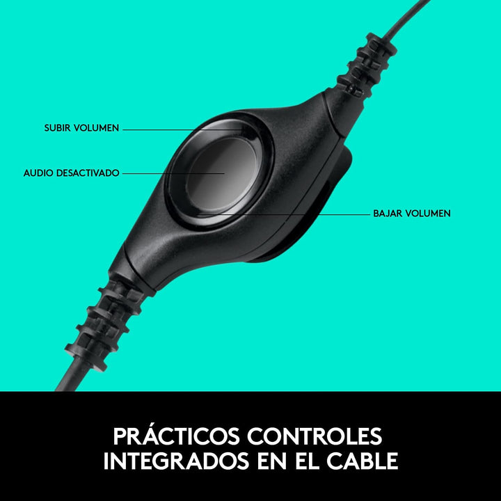 Audifonos usb Logitech H390 ANC Mic - Achorao