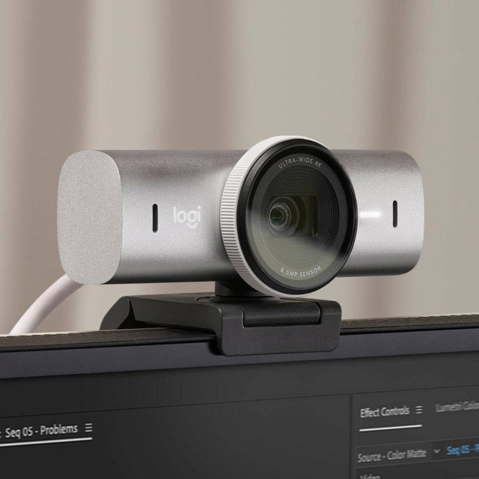 Webcam Logitech MX Brio Ultra HD 4K para Conferencias y Streaming - Achorao