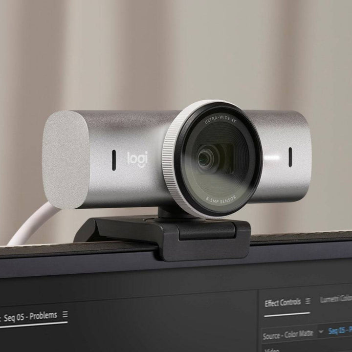Webcam Logitech MX Brio Ultra HD 4K para Conferencias y Streaming - Achorao