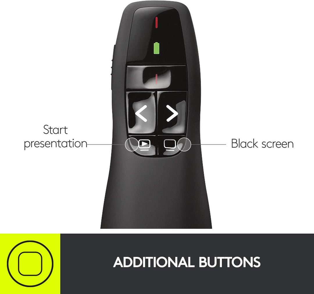 Puntero Laser Logitech R400 - Achorao